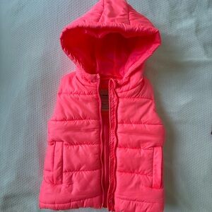 Pink kids vest 6-7 years old
